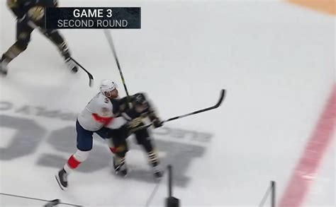 Reverse Angle Shows Sam Bennett Punch Brad Marchand