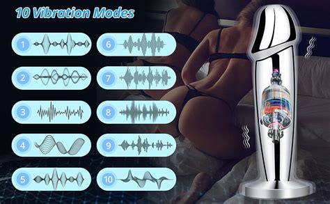 Amazon Vibrating Anal Plug Dildo With Remote Control Rechargeable Metal Butt Plug Prostate