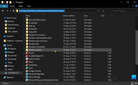 Add or Remove Items in All apps in Start Menu on Windows 11/10
