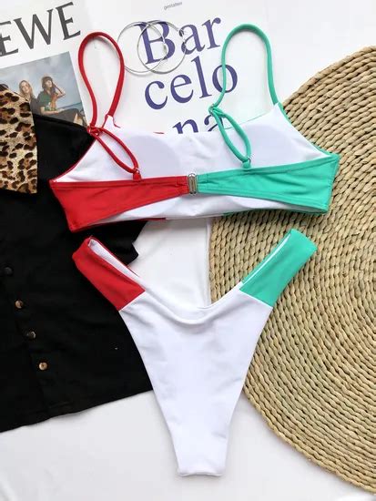 Italy Flag Bathing Suit National Flag Sexy Bikini Set Customize Print