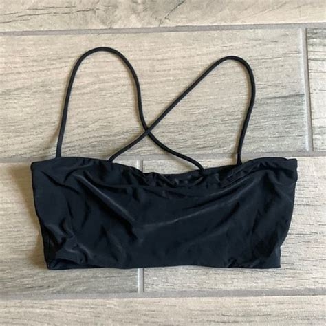 Naked Wardrobe Swim Black Bikini Top From Mooshkini