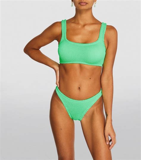 Womens Hunza G Green Xandra Bikini Harrods Uk