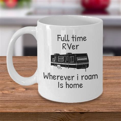 Novelty Camping Rv Trailer Mug Etsy