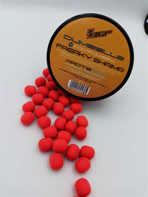 Dumbells Method Mania Sinking 10mm Freaky Shrimp Method Mania