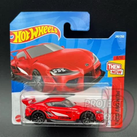 Hot Wheels Toyota Gr Supra Red Then And Now P