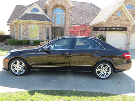 2010 Mercedes Benz E Class E550