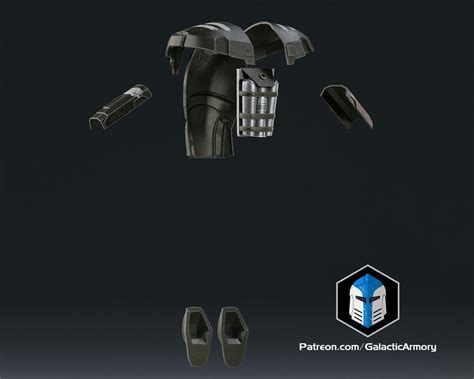 Fallout Ncr Ranger Armor 3d Print Files 3d Model By Galactic Armory