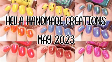 Hella Handmade Creations May 2023 YouTube