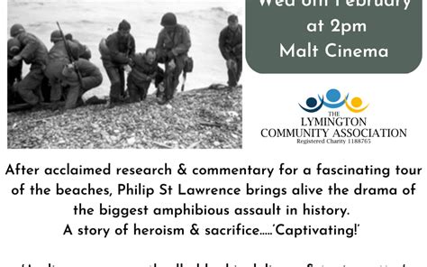 D Day Talk Lymington Community Association