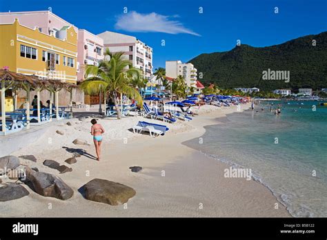 Great Bay Beach Philipsburg St Maarten Leeward Islands Netherlands
