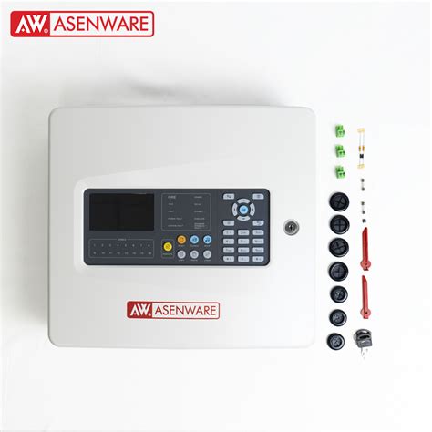 Factory Price Asenware 1loop Cards Addressable Fire Alarm Control Panel