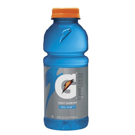 Gatorade Cool Blue 20 Oz Each 24 Bottles Total