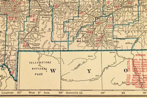 montana railroad map  montana wall decor art large  etsy