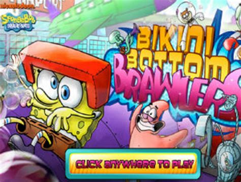 Play Bikini Bottom Brawlers Game Online Nick India