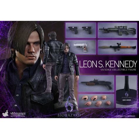 GD玩具收購當舖野獸國 HOT TOYS VGM22 惡靈古堡 生化危機 里昂 甘迺迪 LEON 蝦皮購物