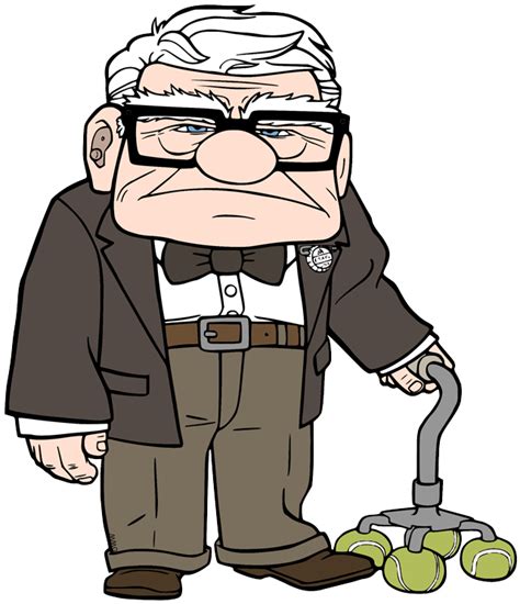 Carl Fredrickson Clip Art Pixar Up Pixar Characters Pixar Character