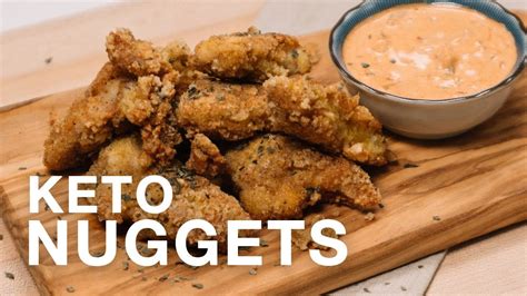 Keto Recipe Chicken Tenders Chicken Nuggets Youtube