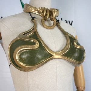 Princess Leia Costume Gold Bikini Etsy