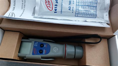 Tester vody ADWA AD31 (konduktometr EC/TDS/°C) | Aukro