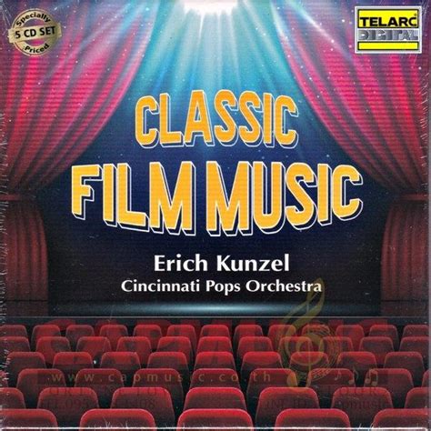 CD Erich Kunzel Cincinnati Pops Orchestra Classic Film Music 5CD