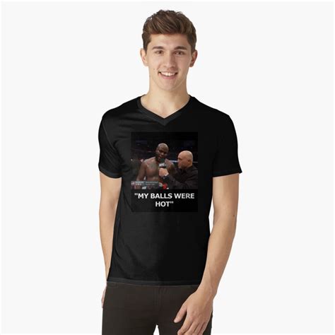 Derrick Lewis My Balls Were Hot Funny Ufc Quote Sticker For Sale By Michael Wood Redbubble