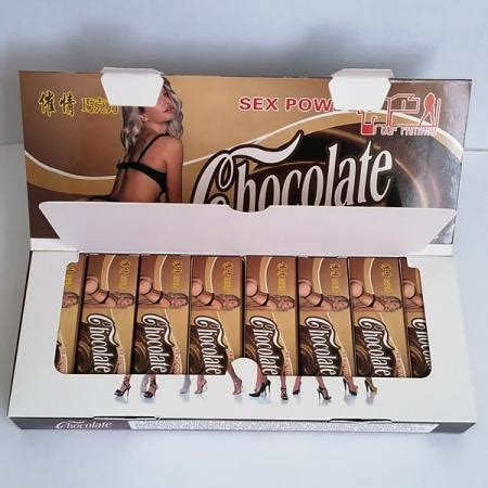 Купить Возбуждающий шоколад Chocolate Sex Powder женский возбудитель быстрого действия 16 шт
