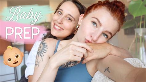 LESBIAN COUPLE PREPARES FOR BABY Shopping For The Nursery YouTube