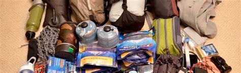 Что взять в пеший поход? Рекомендуемый список вещей.