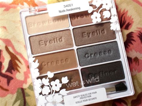 Eating Lipstick Wet N Wild Color Icon Palette In Nude Awakening