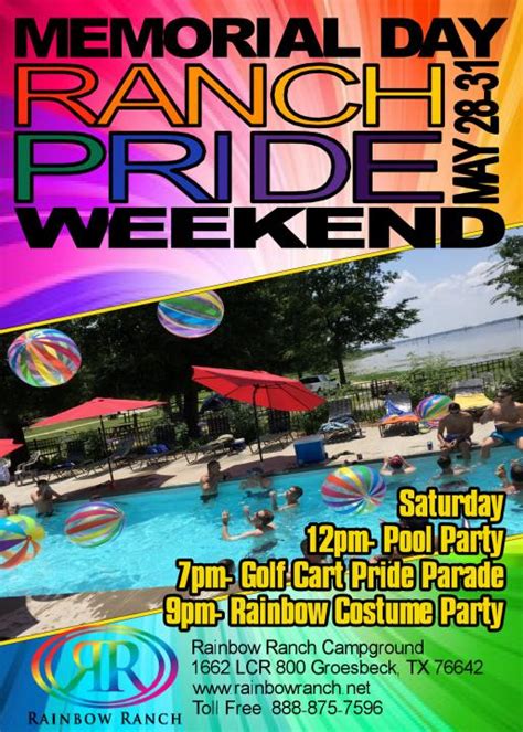 Memorial Day Weekend At Rainbow Ranch Event Information Wicked Gay Parties Group Sex Party