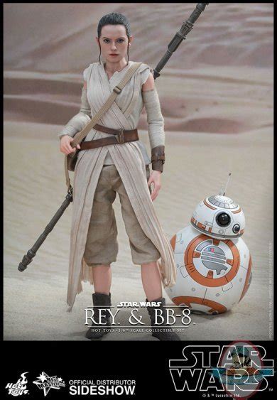 Scale Star Wars The Force Awakens Rey And Bb Set Mms Hot Toys Man Of Action Figures