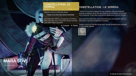 Destiny Constellation Le Verrou