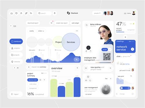 data management dashboard  levi wilson  qclay  dribbble