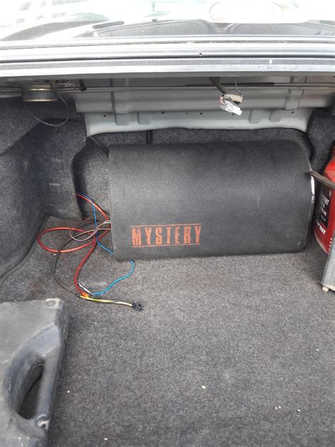 Саб Mystery mtb-250a — KIA Spectra, 1,8 л., 2003 года | автозвук | DRIVE2