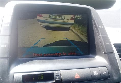 Камера заднего вида — Toyota Prius (20), 1,5 л, 2008 года | тюнинг | DRIVE2