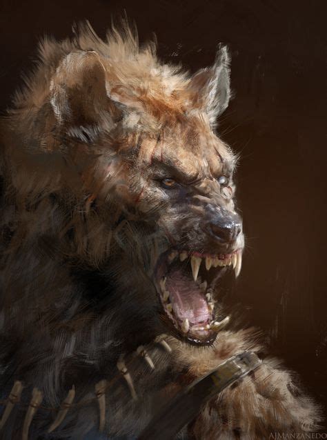 Werehyena Antonio J Manzanedo On Artstation At