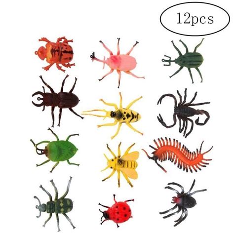 Modèle d insecte drôle émulation d insectes Jouets pour Enfants d