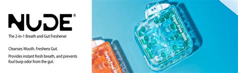 Amazon NUDE MINTS Dual Action Liquid Capsules Mouth Watering Mint Lasts X Longer