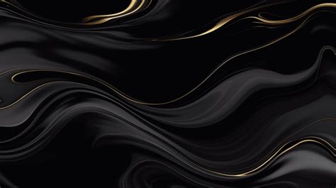 Premium Vector Design Captivating Abstract Black Liquid Marble Texture