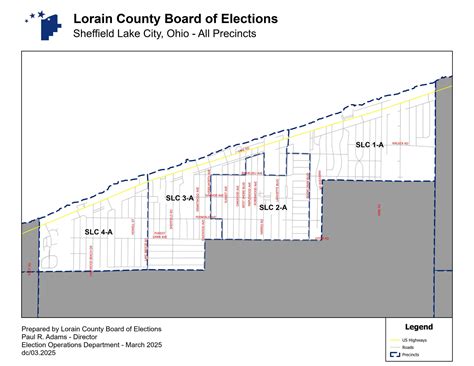 Ward Map - City of Sheffield Lake Ohio
