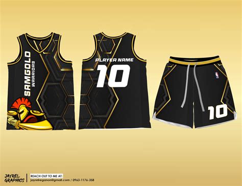 Samgold Warriors Basketball Jersey by iamjayrel17 on DeviantArt