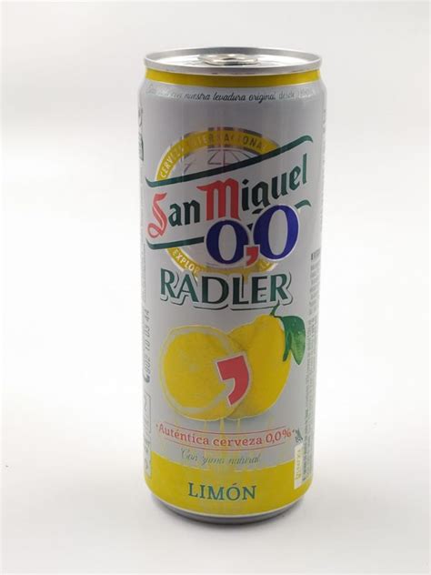 Distribucionesfernandez Es Cerveza Lata 0 0 Sin Radler San Miguel