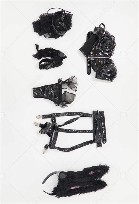 Halloween Bunny Girl Lingerie Set Sexy Translucent Hollow Lace Costume Bunny Lingerie For Sale