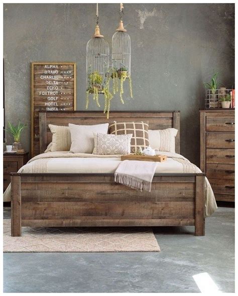 Modern Rustic Bedroom Furniture Sets