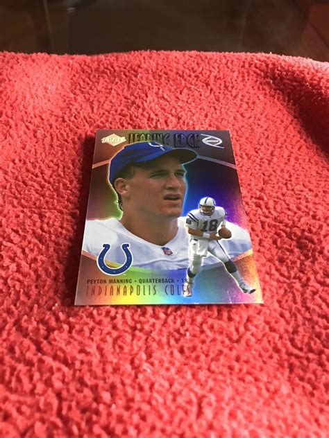 Collector S Edge Odyssey Peyton Manning Leading Edge Rookie Rc