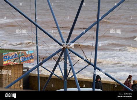 Bridlington Uk Fun Fair Ride Stock Photo Alamy