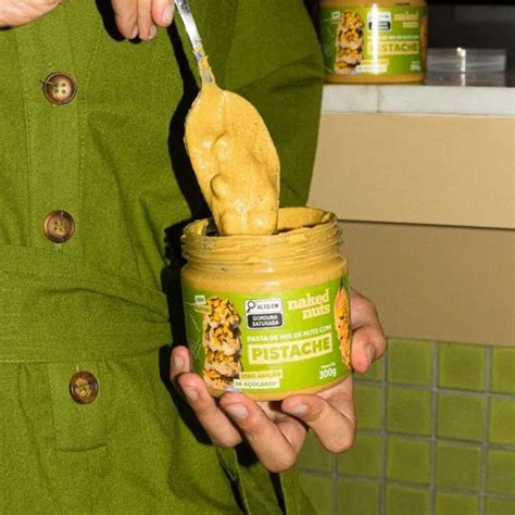 Pasta De Mix De Nuts Pistache Zero A Car Naked Nuts G Meu Mercado Fit