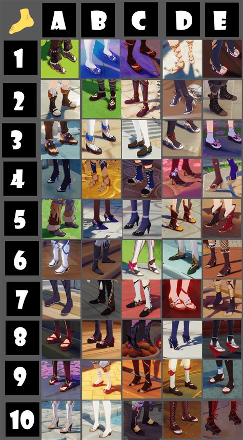 Guess Those Feet How Many Can You Guess Answer Sheet On The