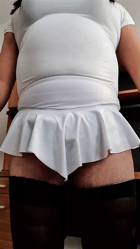 White Miniskirt Modeling And Self Touching Gay Locker Room Porn Feat Nylonpty XHamster