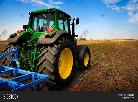 Tractor - Modern Farm Image & Photo (Free Trial) | Bigstock